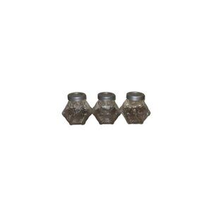 IKEA Set of Three Glass Containers with Lids